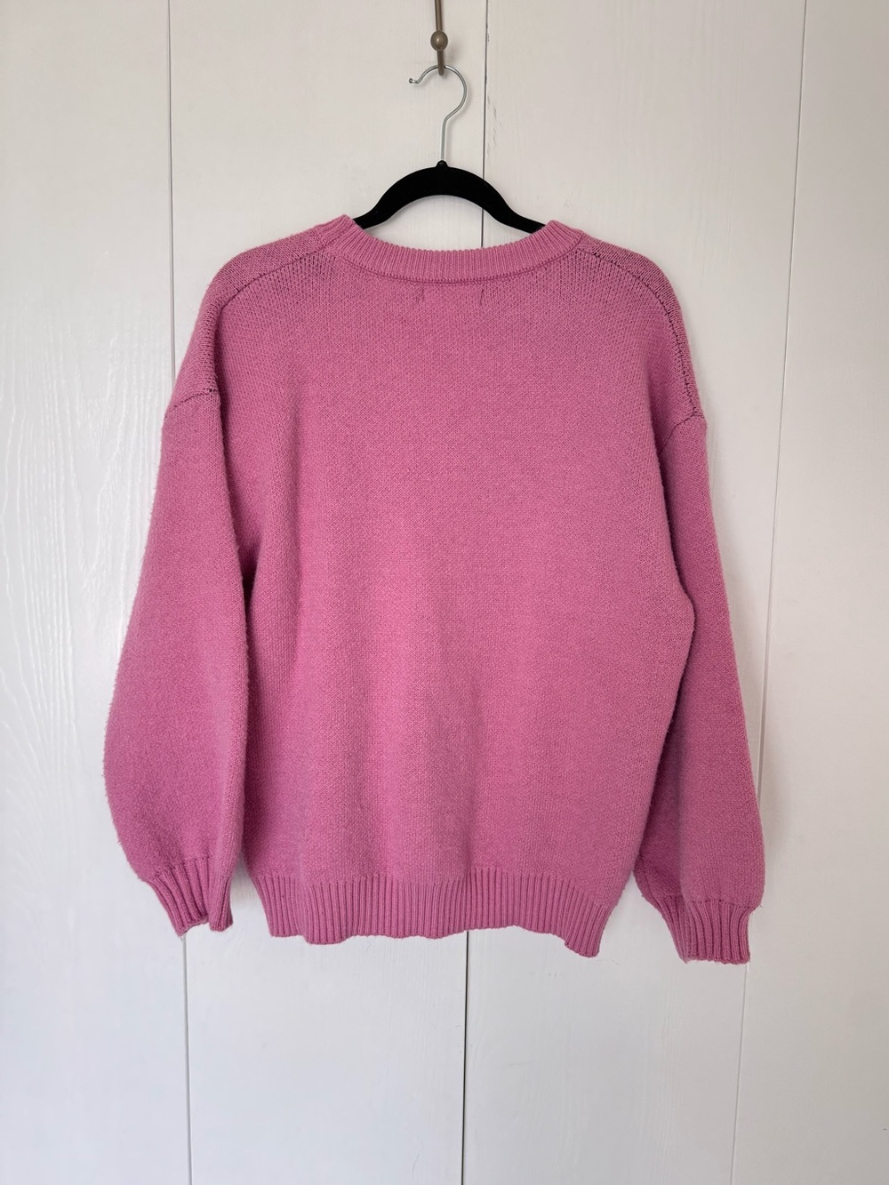 Crewneck Sweater with Rodeo Rider Graphic - Pink - Picture 5 of 5